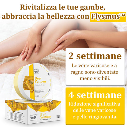 ✨flysmus™ Crema al Veleno d'Api per Più Benefici🐝:Tratta Eczema, Psoriasi, Acne, Rosacea, Infezioni Fungine, Verruche